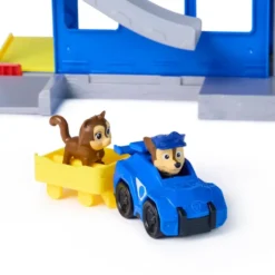 LA PAT' PATROUILLE - PLAYSET POSTE DE POLICE PUP SQUAD SEARCH & RESCUE