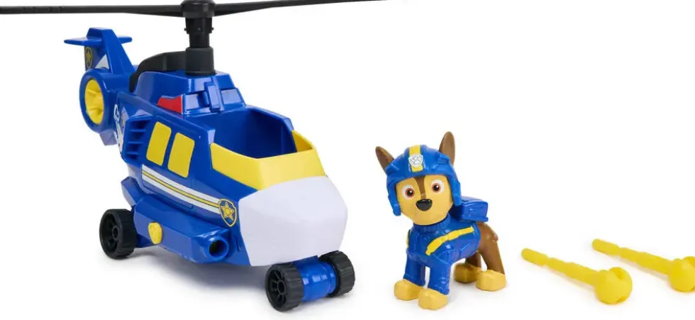 LA PAT' PATROUILLE - VEHICULE + FIGURINE AIR RESCUE