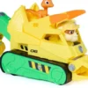 LA PAT'PATROUILLE - VEHICULE+ FIGURINE RUBEN- LE FILM MISSION DINO