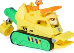 LA PAT'PATROUILLE - VEHICULE+ FIGURINE RUBEN- LE FILM MISSION DINO
