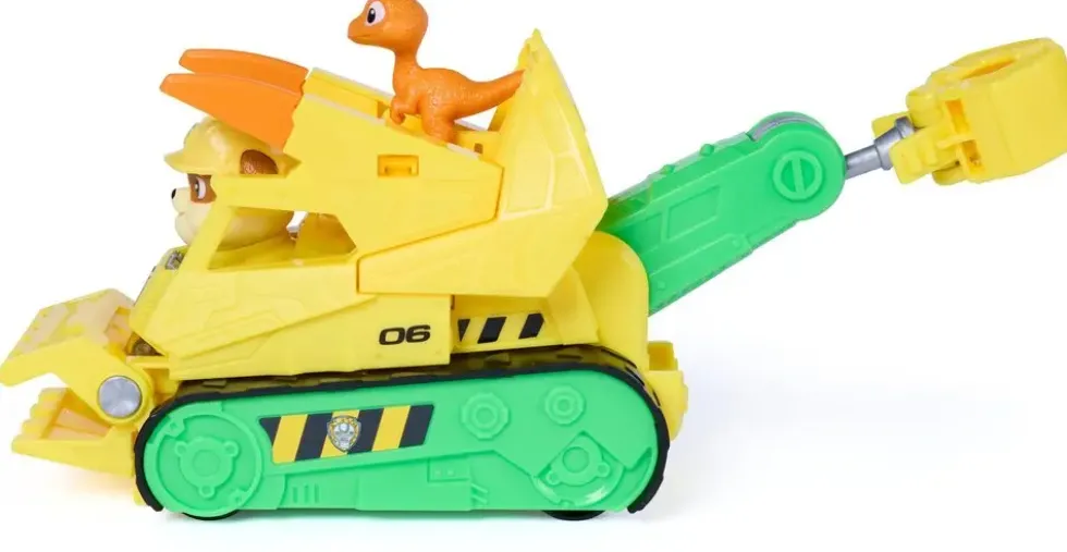 LA PAT'PATROUILLE - VEHICULE+ FIGURINE RUBEN- LE FILM MISSION DINO