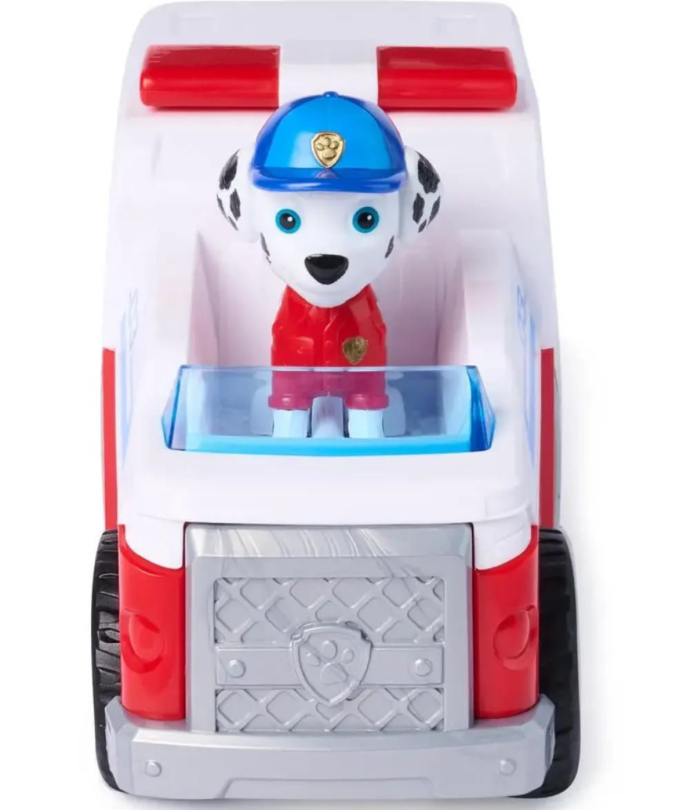 LA PAT' PATROUILLE - VEHICULE + FIGURINE SEARCH & RESCUE MARCUS