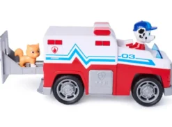 LA PAT' PATROUILLE - VEHICULE + FIGURINE SEARCH & RESCUE MARCUS