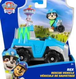 LA PAT' PATROUILLE - VEHICULE + FIGURINE REX