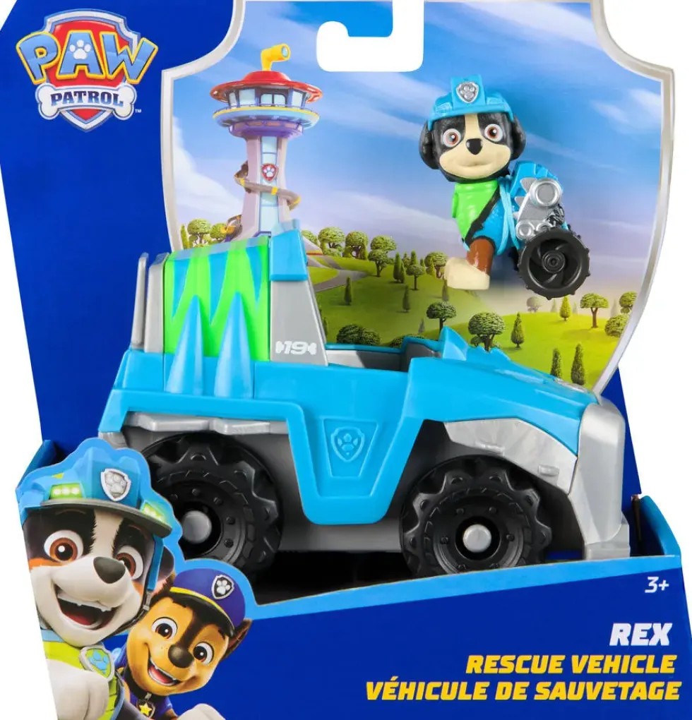 LA PAT' PATROUILLE - VEHICULE + FIGURINE REX