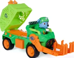 LA PAT'PATROUILLE - VEHICULE + FIGURINE - LE FILM MISSION DINO