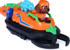 LA PAT'PATROUILLE - VEHICULE + FIGURINE - LE FILM MISSION DINO