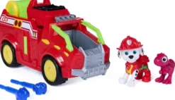 LA PAT'PATROUILLE - VEHICULE + FIGURINE - LE FILM MISSION DINO