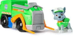 LA PAT' PATROUILLE - VEHICULE + FIGURINE ROCKY