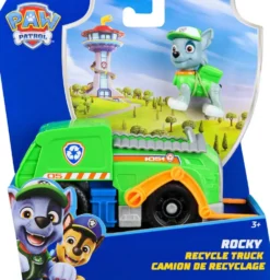 LA PAT' PATROUILLE - VEHICULE + FIGURINE ROCKY