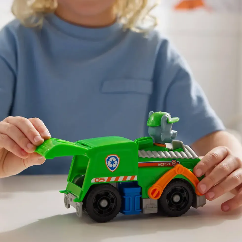 LA PAT' PATROUILLE - VEHICULE + FIGURINE ROCKY