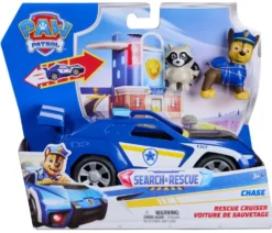 LA PAT' PATROUILLE - VEHICULE + FIGURINE SEARCH & RESCUE CHASE