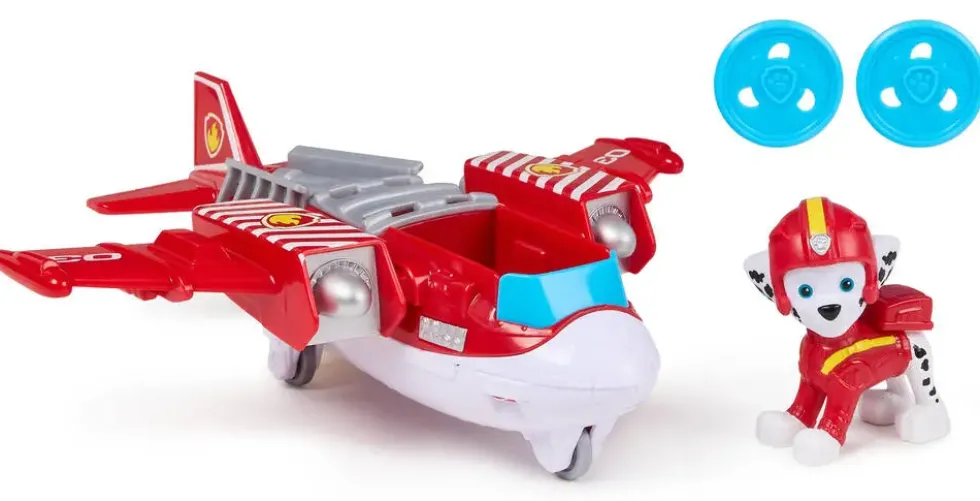 LA PAT' PATROUILLE - VEHICULE + FIGURINE MARCUS AIR RESCUE