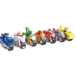 LA PAT'PATROUILLE VEHICULE + FIGURINE MOTO PUPS