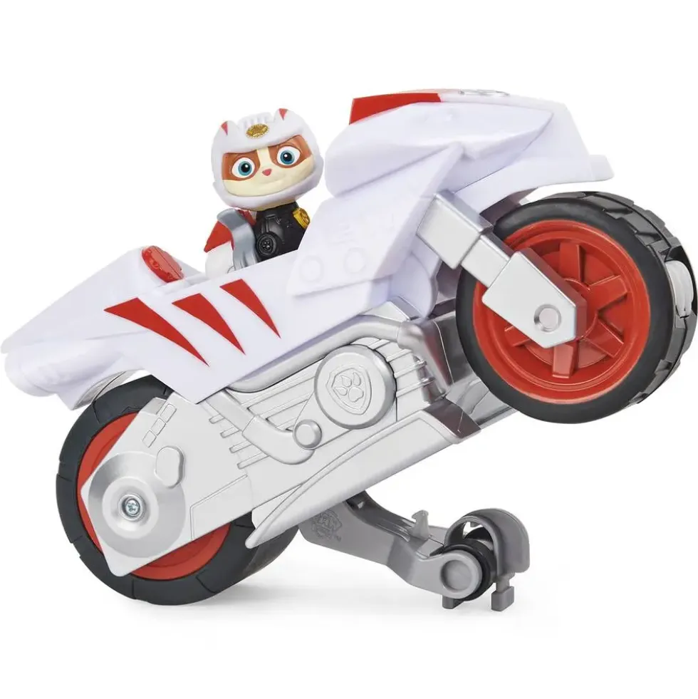LA PAT'PATROUILLE VEHICULE + FIGURINE MOTO PUPS