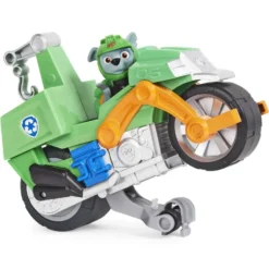 LA PAT'PATROUILLE VEHICULE + FIGURINE MOTO PUPS