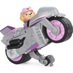 LA PAT'PATROUILLE VEHICULE + FIGURINE MOTO PUPS