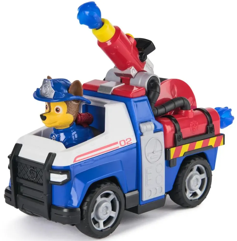 LA PAT' PATROUILLE - VEHICULE + FIGURINE FIRE RESCUE