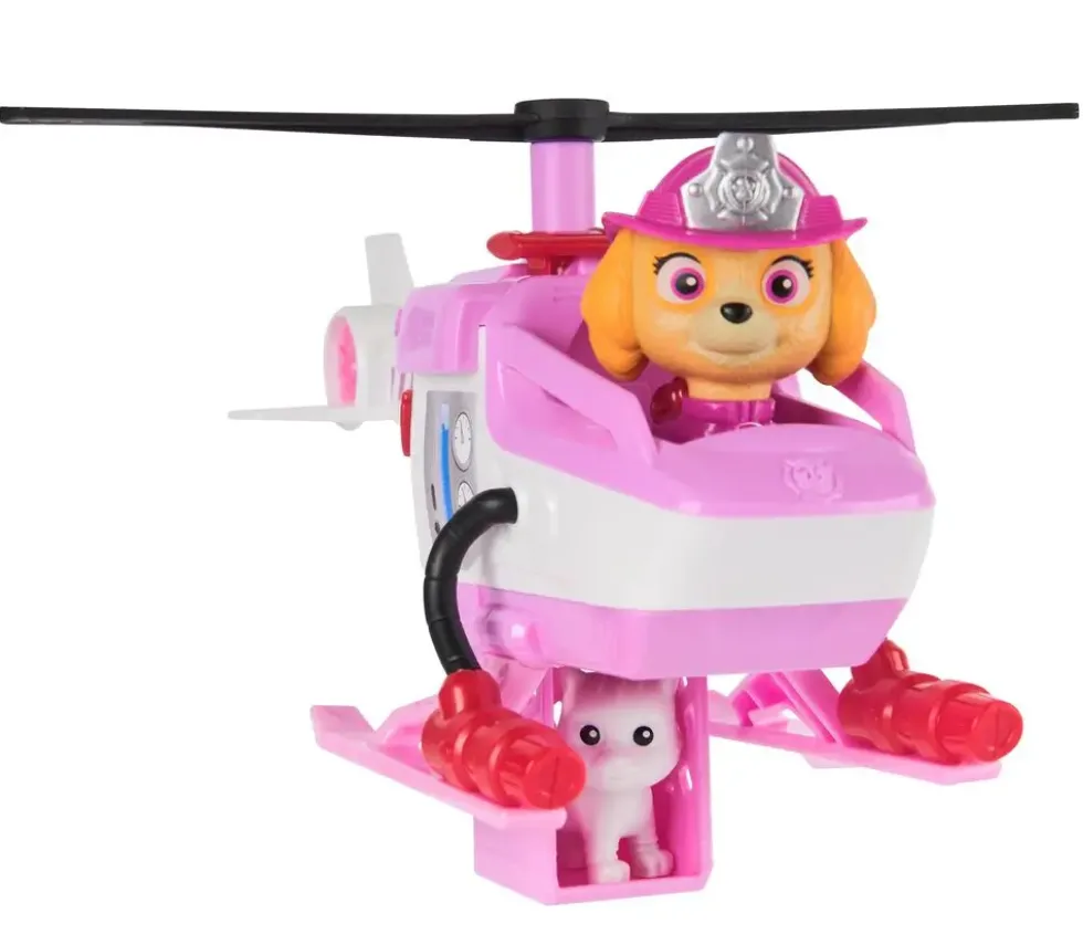 LA PAT' PATROUILLE - VEHICULE + FIGURINE FIRE RESCUE
