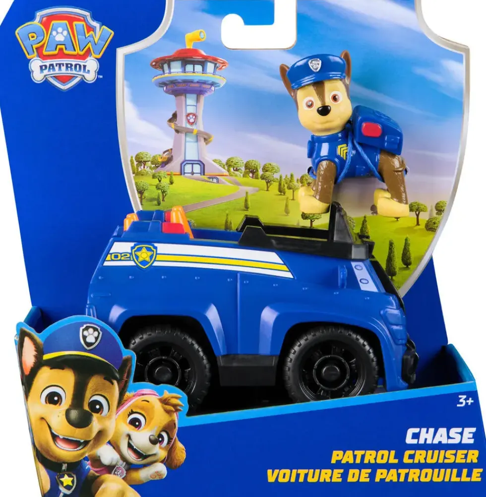 LA PAT' PATROUILLE - VEHICULE + FIGURINE CHASE