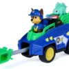 LA PAT'PATROUILLE - VEHICULE + FIGURINE CHASE -LE FILM MISSION DINO