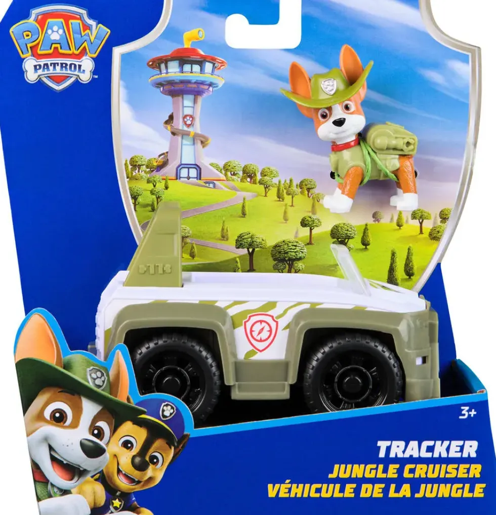 LA PAT' PATROUILLE - VEHICULE + FIGURINE TRACKER