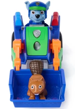 LA PAT' PATROUILLE -VEHICULE + FIGURINE SEARCH & RESCUE ROCKY