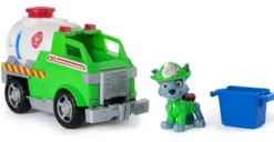 LA PAT' PATROUILLE - VEHICULE + FIGURINE FIRE RESCUE ROCKY