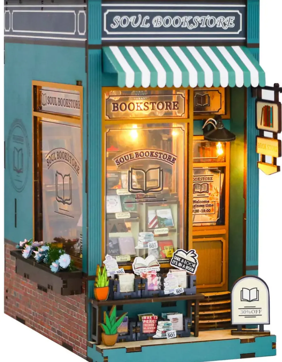 LA PETITE LIBRAIRIE A FABRIQUER