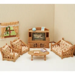 LA PIECE A VIVRE - SYLVANIAN MEUBLES ET ACCESSOIRES