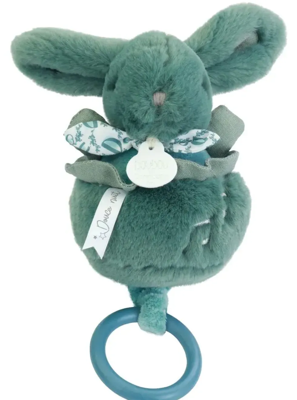 LAPIN DOUDOU - BOITE A MUSIQUE VERT SAUGE