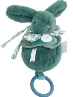 LAPIN DOUDOU - BOITE A MUSIQUE VERT SAUGE