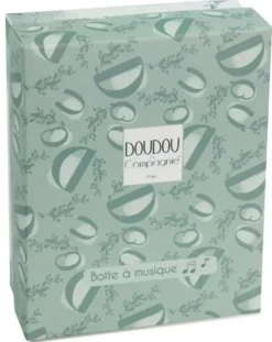 LAPIN DOUDOU - BOITE A MUSIQUE VERT SAUGE