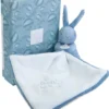 LAPIN DOUDOU - LAPIN AVEC DOUDOU BLEU