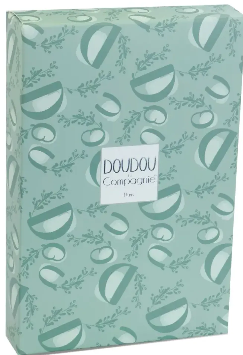 LAPIN DOUDOU - LAPIN AVEC DOUDOU VERT SAUGE