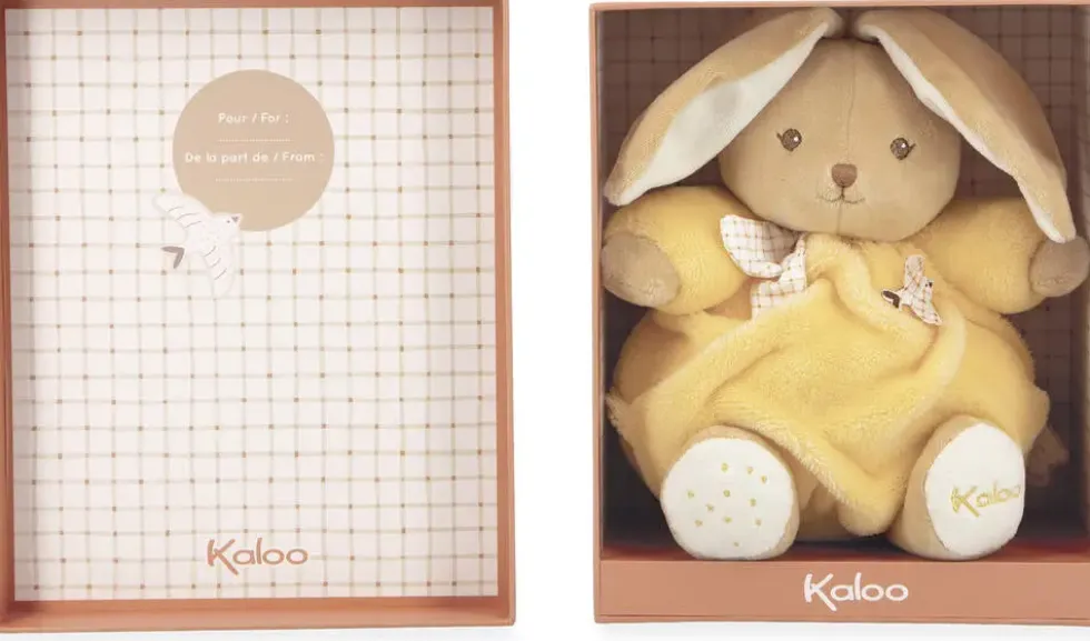 LAPIN JAUNE 17CM
