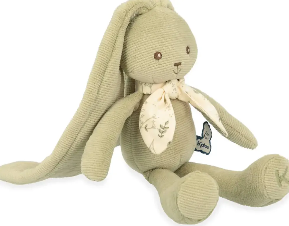 LAPINOO - PANTIN LAPIN VERT 25CM