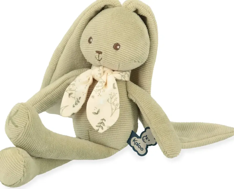 LAPINOO - PANTIN LAPIN VERT 25CM