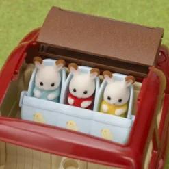 LA POUSSETTE TRIPLE - SYLVANIAN TOUT POUR BEBES