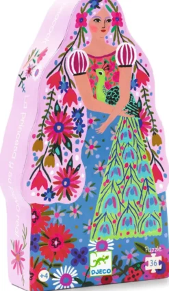 LA PRINCESSE ET SON PAON - 36 PCS