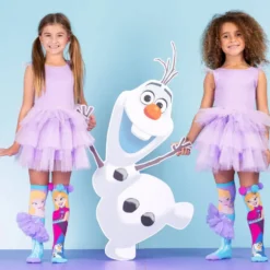LA REINE DES NEIGES - CHAUSSETTE ANNA ET ELSA