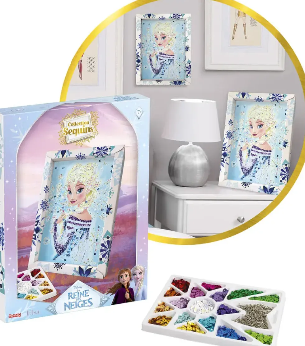 LA REINE DES NEIGES - COLLECTION SEQUINS ELSA