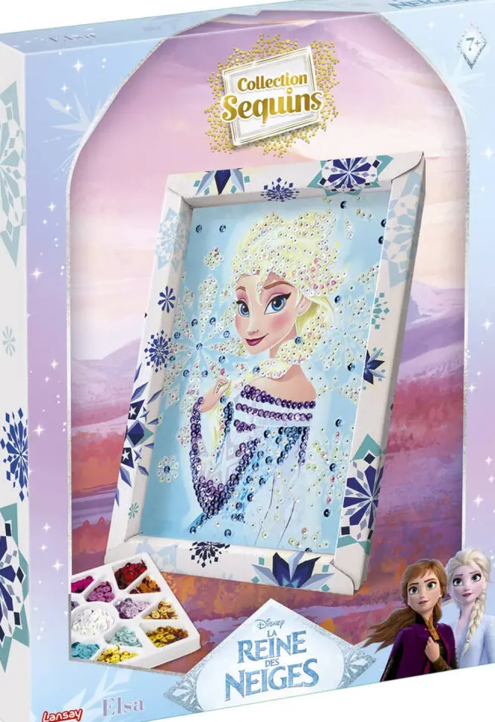 LA REINE DES NEIGES - COLLECTION SEQUINS ELSA