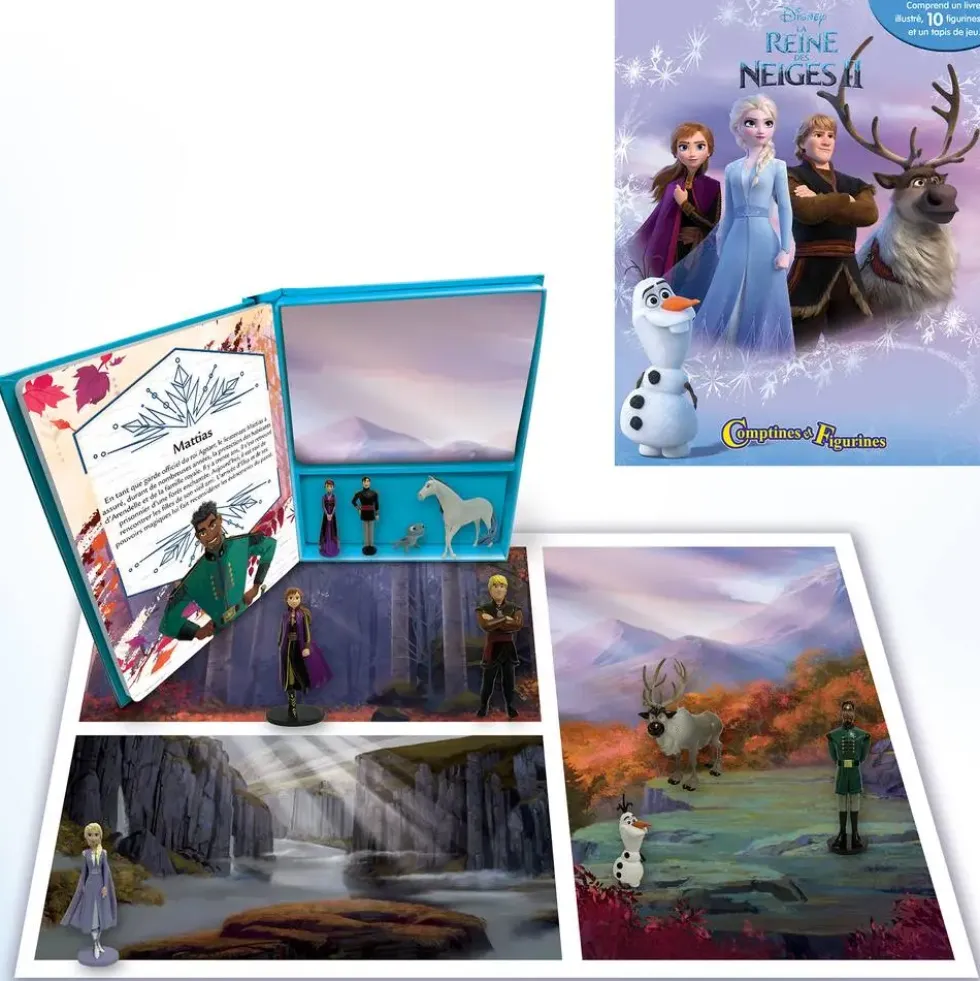 LA REINE DES NEIGES 2 - COMPTINES ET FIGURINES