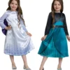 LA REINE DES NEIGES - DEGUISEMENT REVERSIBLE ELSA ET ANNA TAILLE 3-4 ANS