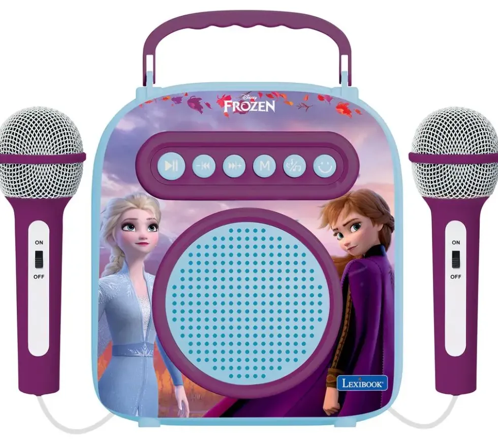 LA REINE DES NEIGES - ENCEINTE BLUETOOTH AVEC MICROS