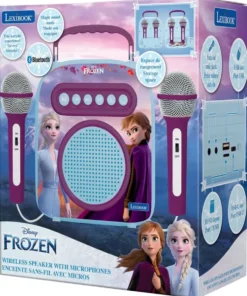 LA REINE DES NEIGES - ENCEINTE BLUETOOTH AVEC MICROS