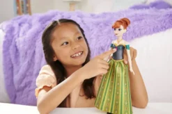 LA REINE DES NEIGES -POUPEE ANNA CHANTANTE
