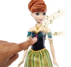 LA REINE DES NEIGES -POUPEE ANNA CHANTANTE