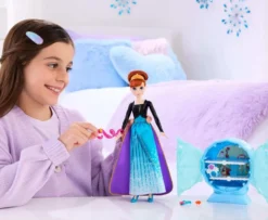 LA REINE DES NEIGES POUPEE ANNA REVEAL V1